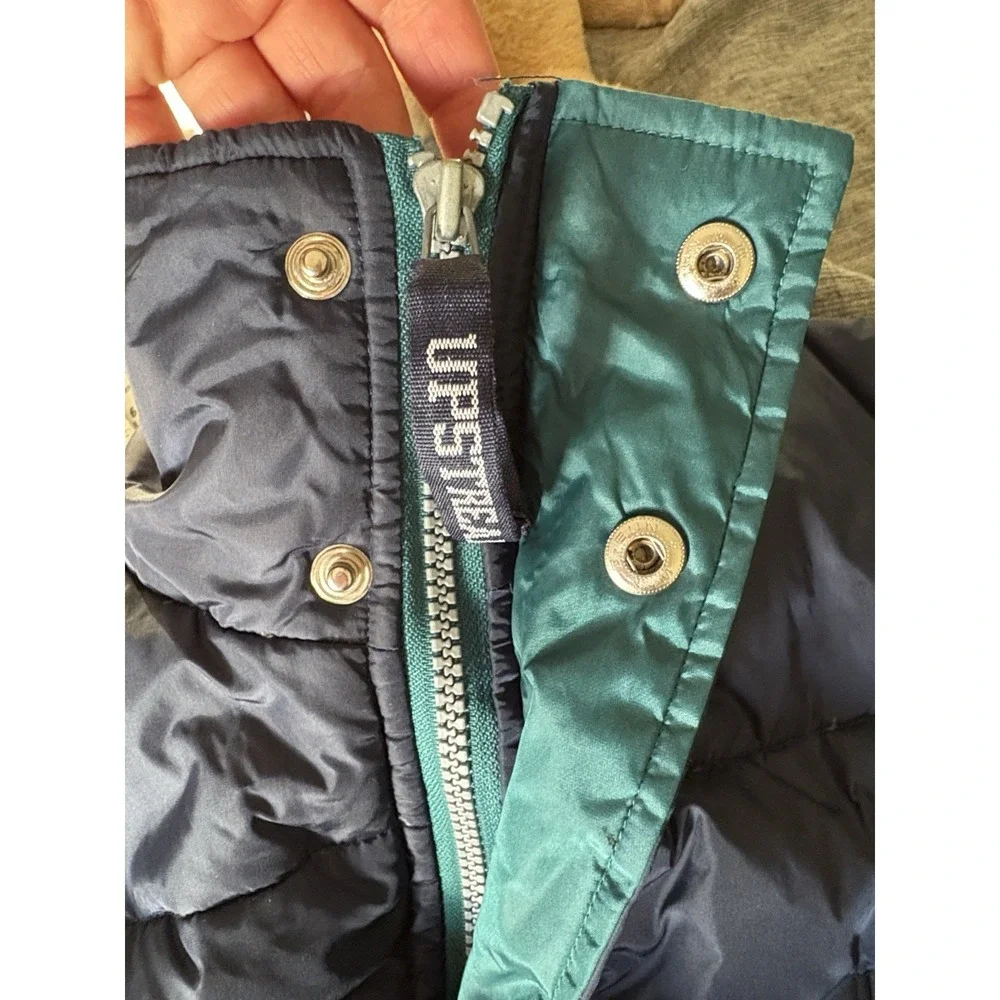Vintage Dunbrooke Upstream Outdoor Advantage Duck Down Puffer Jacket Coat Medium
